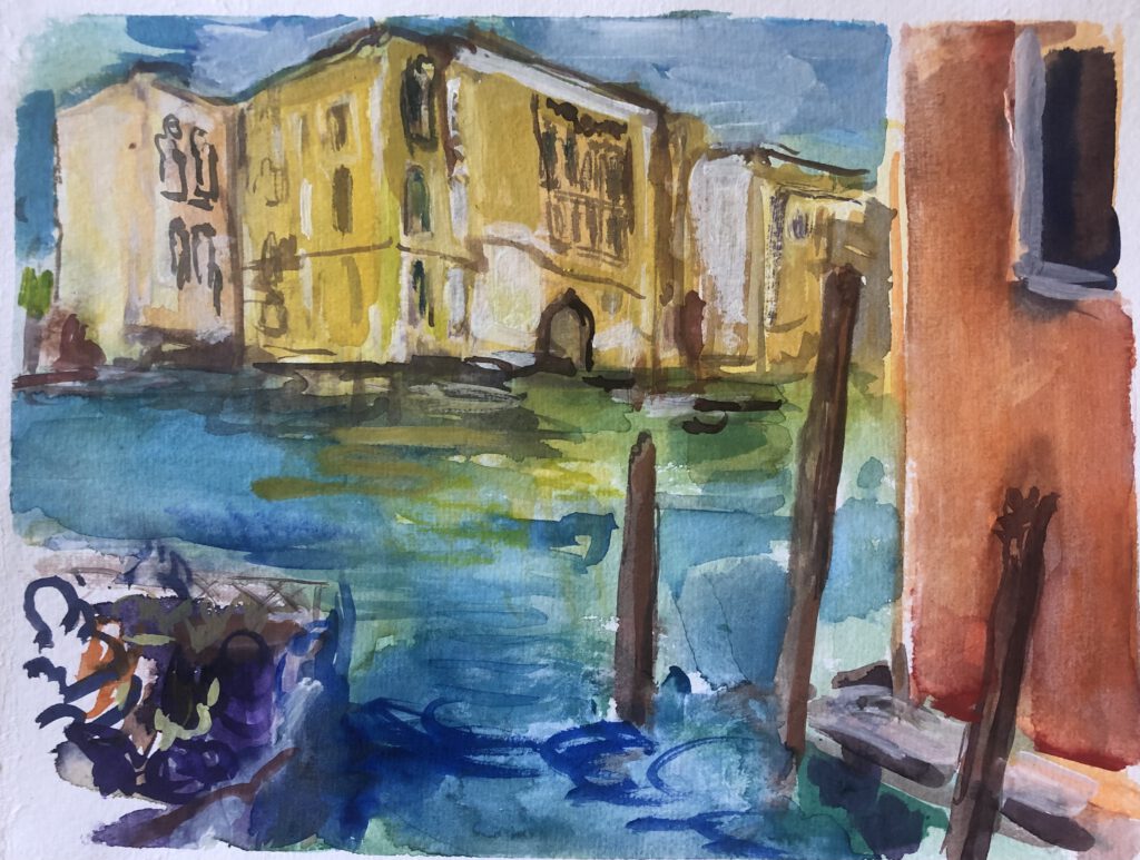 Venedig | Aquarell | 24 x 32 cm | 2022